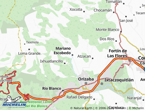 Mapa MICHELIN Mariano Escobedo - ViaMichelin