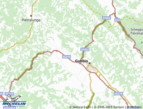 MICHELIN Casamorcia map - ViaMichelin