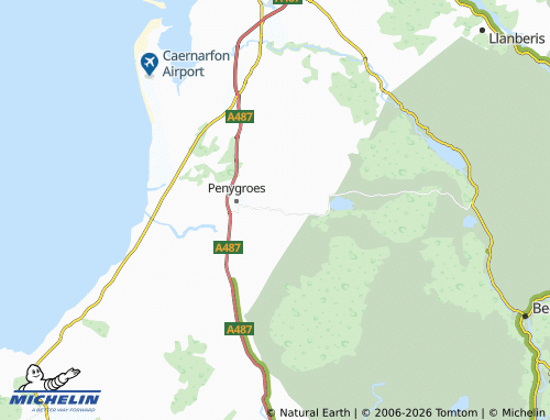 Mappa MICHELIN Talysarn - ViaMichelin
