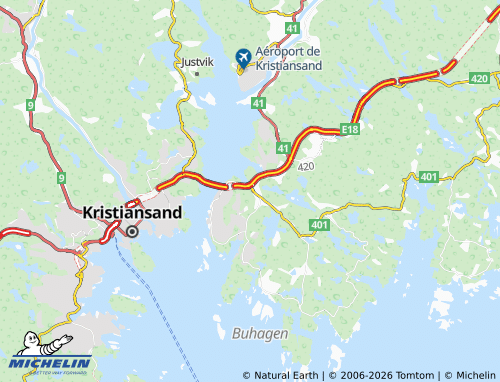 Mappa MICHELIN Strømme - ViaMichelin