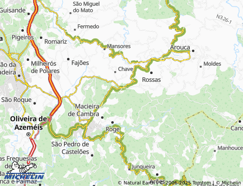 Mapa MICHELIN Cabanelas - ViaMichelin