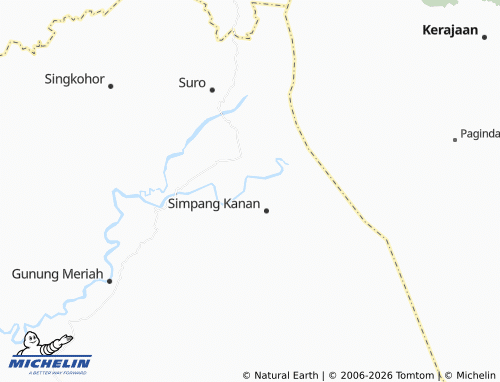 MICHELIN Lae Nipe map - ViaMichelin