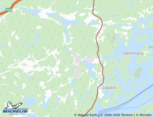 Carte MICHELIN Bergshamra - ViaMichelin