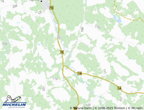 MICHELIN Seli map - ViaMichelin