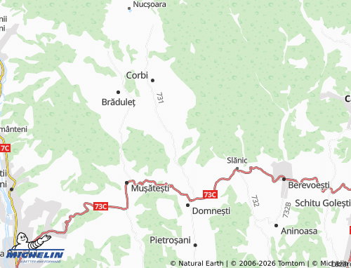 MICHELIN-Landkarte Corbșori - ViaMichelin