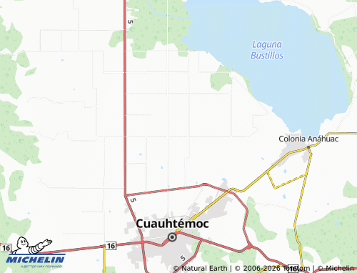 Mappa MICHELIN Campo 21 - ViaMichelin