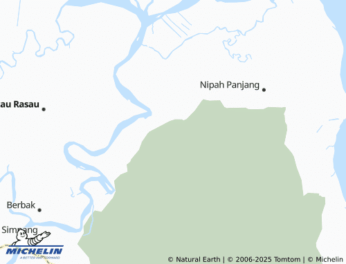 MICHELIN Desa Rantau Rasau map - ViaMichelin