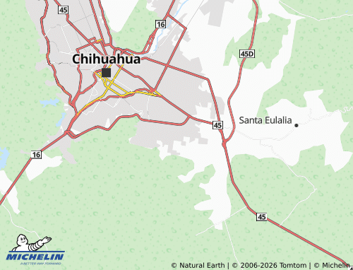 Mappa MICHELIN Valles del Sur - ViaMichelin