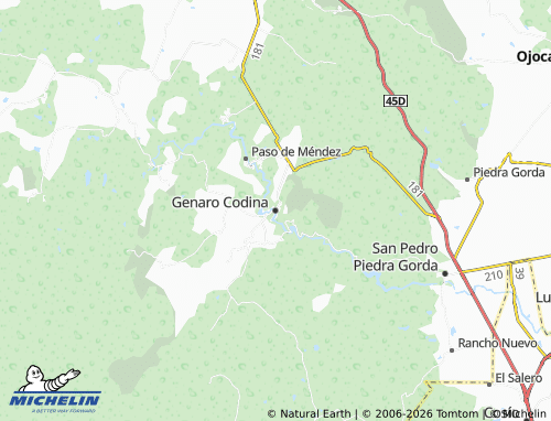 Mapa MICHELIN Genaro Codina - ViaMichelin