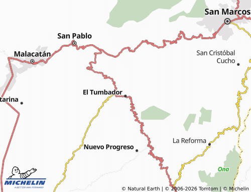 Mappa MICHELIN El Tumbador - ViaMichelin