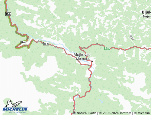 MICHELIN-Landkarte Polja - ViaMichelin
