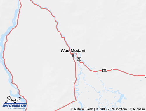 MICHELIN El Gezira map - ViaMichelin