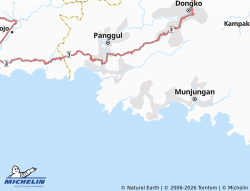 Mapa MICHELIN Ngulungwetan - ViaMichelin