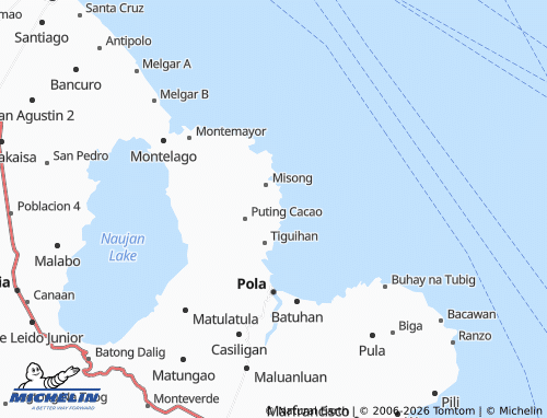 Mappa MICHELIN Tagumpay - ViaMichelin