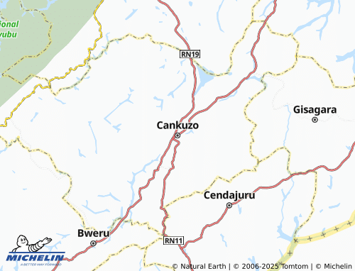 Carte MICHELIN Cankuzo - ViaMichelin