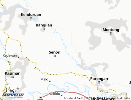 MICHELIN Binangun map - ViaMichelin