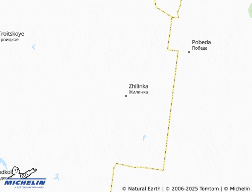 MICHELIN Zhilinka map - ViaMichelin