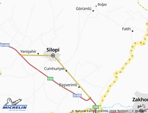 MICHELIN Birlikköy map - ViaMichelin