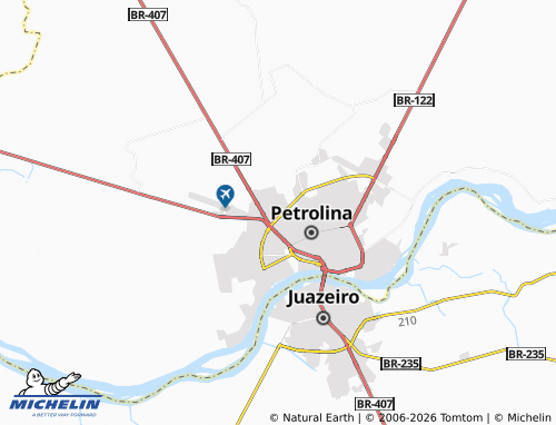 MICHELIN Jardim São Paulo map - ViaMichelin