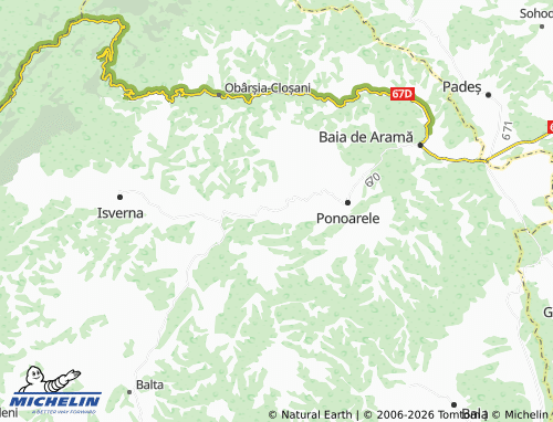 MICHELIN Proitești map - ViaMichelin