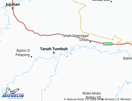 Mapa MICHELIN Tanjung - ViaMichelin