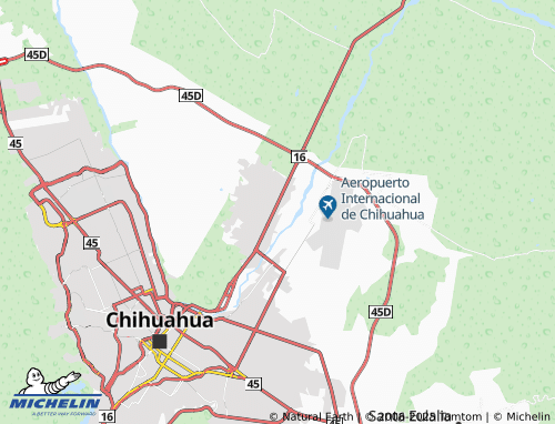 MICHELIN Colonia La Pista map - ViaMichelin