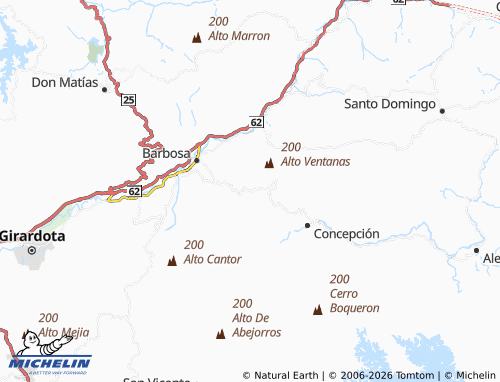 Carte MICHELIN La Chapa Baja - ViaMichelin