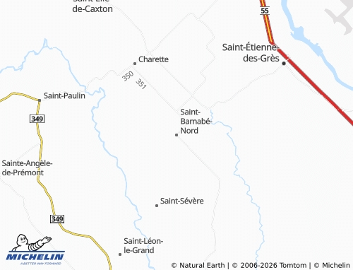 MICHELIN Saint-Barnabé-Nord map - ViaMichelin