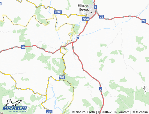 Mapa MICHELIN Granitovo - ViaMichelin