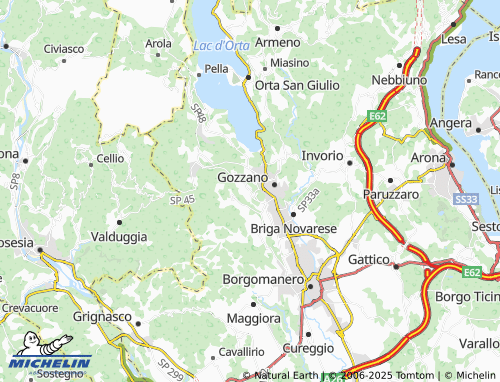 MICHELIN-Landkarte Auzate - ViaMichelin