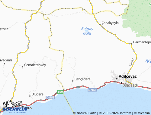 Mappa MICHELIN Gölüstü - ViaMichelin