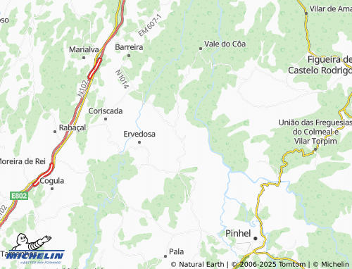 Carte MICHELIN Madalena - ViaMichelin