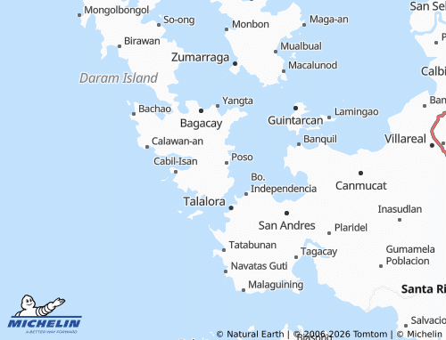 MICHELIN Macalpe map - ViaMichelin