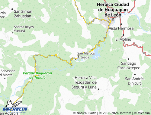 Mappa MICHELIN El Calvario - ViaMichelin