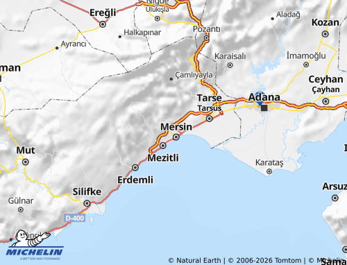 Carte MICHELIN Toroslar - ViaMichelin