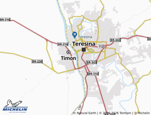 Mapa MICHELIN Mangueira - ViaMichelin
