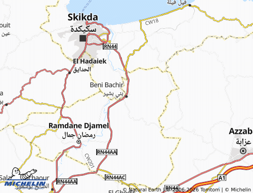 Mappa MICHELIN Bani Basheer - ViaMichelin