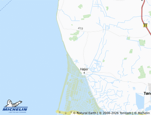 Mapa MICHELIN Emmerlev - ViaMichelin