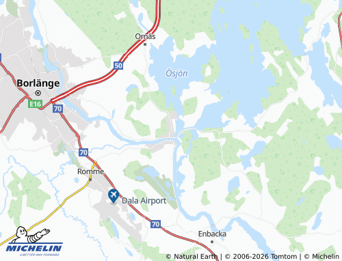 Mappa MICHELIN Torsång - ViaMichelin