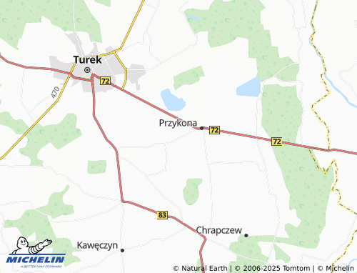 MICHELIN Olszówka map - ViaMichelin