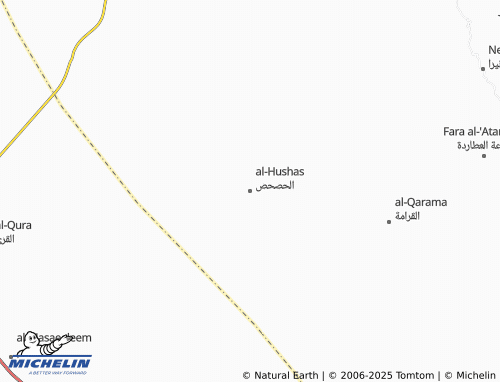 MICHELIN Al Hashas map - ViaMichelin