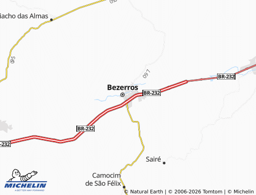 Mapa MICHELIN Salgado - ViaMichelin