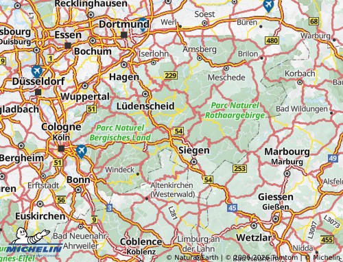 MICHELIN Olpe map - ViaMichelin