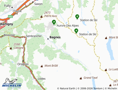 Carte MICHELIN Sarreyer - ViaMichelin