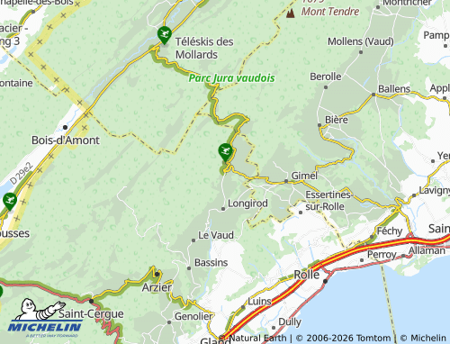 MICHELIN Saint-George map - ViaMichelin