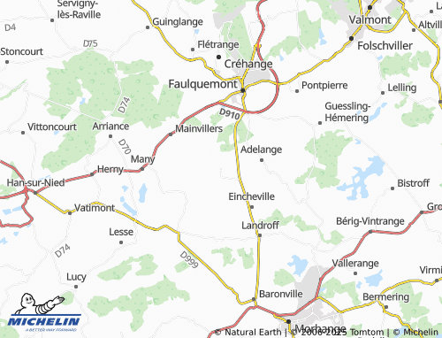 MICHELIN-Landkarte Chémery - ViaMichelin