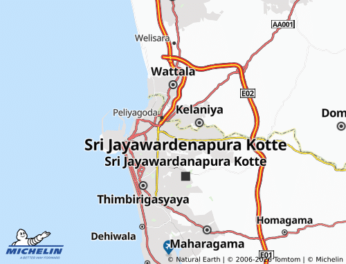 MICHELIN Welewatta map - ViaMichelin