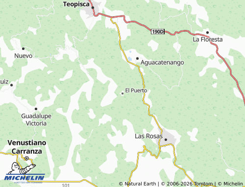 Mapa MICHELIN El Puerto - ViaMichelin