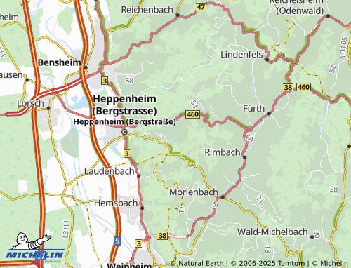 MICHELIN-Landkarte Sonderbach - ViaMichelin