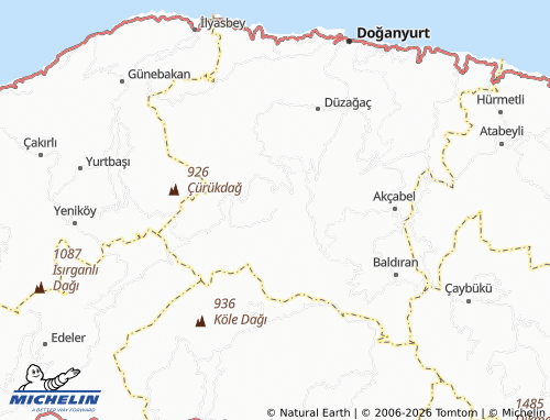 Mappa MICHELIN Denizgörülen - ViaMichelin